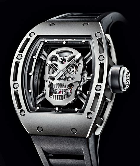 richard mille 052 skull|rm 052 human skull.